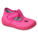BEFADO 630P003 dievčenské papuče ružové bodky 630P003_25