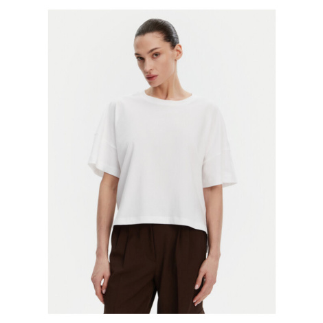 French Connection Tričko 76BZA Biela Relaxed Fit