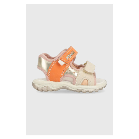 Detské sandále Primigi oranžová farba