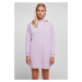 Women's Organic Oversized Terry Lilac Hooded Terry Dress