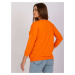 Basic oranžová blúzka Olivia RV-BZ-7542.41X-orange