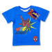 Detské tričko na krátky rukáv - Spiderman, modré
