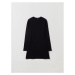 OVS Každodenné šaty 1907330 Čierna Regular Fit
