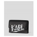 Púzdro Na Platobné Karty Karl Lagerfeld K/Ikon Print Deco Ch Čierna