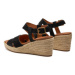 Geox Espadrilky D Panarea D45UYD 00022 C9999 Čierna