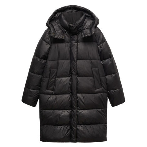 MANGO Zimný kabát 'ROCIO'  čierna