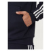 Adidas Mikina Essentials Fleece 3-Stripes IJ6473 Tmavomodrá Regular Fit