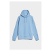 MIKINA GANT REG TONAL SHIELD HOODIE GENTLE BLUE