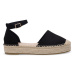 DeeZee Espadrilky WSS990-215 Čierna