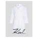 Biele dámske šaty KARL LAGERFELD Karl DNA Signature