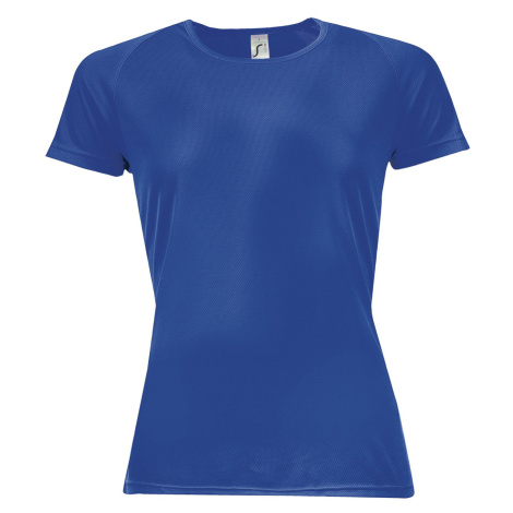 SOĽS Sporty Women Dámske funkčné triko SL01159 Royal blue