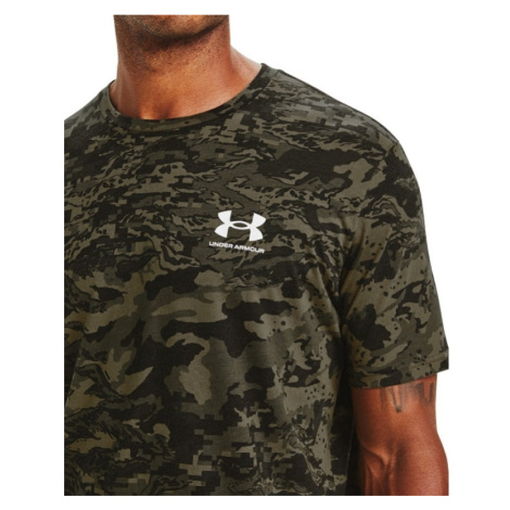 Under Armour ABC Camo SS Pánske športové tričko s krátkym rukávom, zelené, veľ. XL 84533-xl