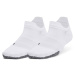 Under Armour BREATHE 2 NO SHOW TAB 2PK Dámske ponožky, biela, veľkosť