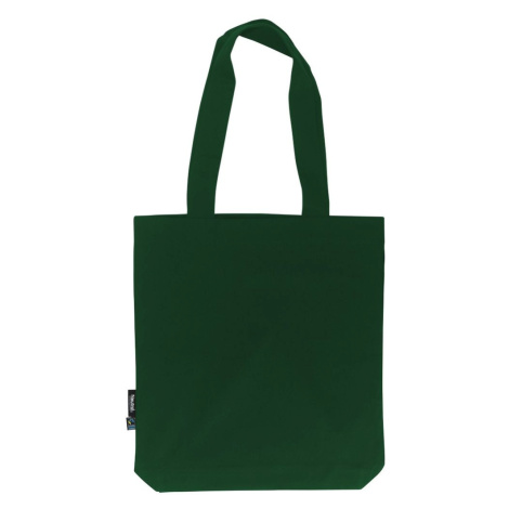 Neutral Látková nákupná taška z organickej Fairtrade bavlny - Fľaškovo zelená