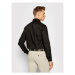 Calvin Klein Košeľa 2ply Poplin Stretch Slim Shirt K10K103025 Čierna Slim Fit