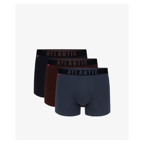 Pánské boxerky ATLANTIC 3Pack - vícebarevné