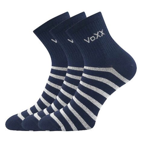 VOXX Boxana ponožky tmavomodré 3 páry 120107