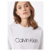 Calvin Klein Mikina  biela / čierna