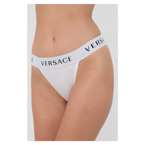 Tangá Versace biela farba