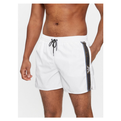 Emporio Armani Underwear Plavecké šortky 211740 4R443 00010 Biela Regular Fit