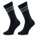 Makia Súprava 2 párov vysokých ponožiek unisex U83015 Čierna
