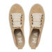 Manebi Espadrilky Lace-Up Espadrilles K 1.1 E0 Béžová