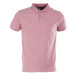 Pánske polo tričko s krátkym rukávom FUNDANGO Incognito Mono Poloshirt-345-raspberry