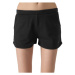 Dievčenské teplákové kraťasy 4F JUNIOR SHORTS CAS-4FJWSS24TSHOF280-20S-DEEP BLACK