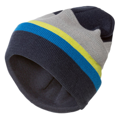 CRIVIT Dámska/pánska športová pletená čiapka (modrá/žltá)