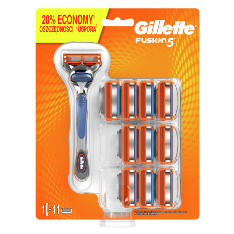 Gillette Fusion Special pack Strojček + 11NH