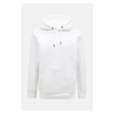 Mikina Peak Performance M Original Small Logo Hood Offwhite