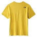 The North Face EASY TEE Pánske tričko, žltá, veľkosť