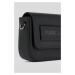 Kabelka Karl Lagerfeld Ikon/K Sm Flap Shb Leather Black