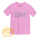 COLOR KIDS-T-shirt W. Print, begonia pink Ružová