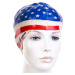 Plavecká čiapka mad wave usa swim cap modro/červená