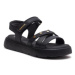 Geox Sandále J Sandal Kodette Gir J45DBI 0003W C9999 D Čierna