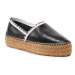 LOVE MOSCHINO Espadrilky JA10323G1GIA0000 Čierna