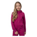 Dievčenská mikina so zipsom 4F JUNIOR SWEATSHIRT F216-53S-DARK PINK