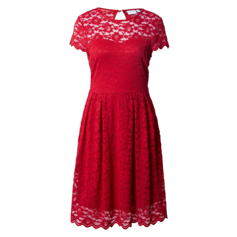 VILA Kokteilové šaty 'KALILA'  červená