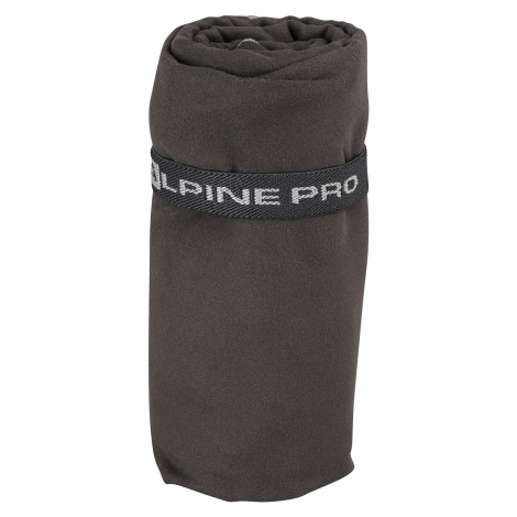 Quick drying towel 60x120cm ALPINE PRO GRENDE dk.true gray
