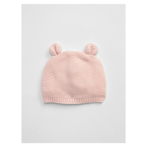 GAP Children's Hat Organic Cotton Brannan Bear Beanie - Girls