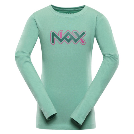 Nax Pralano Detské tričko KTSU386 Svetlo zelená