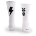 ponožky PERRI´S SOCK - AC/DC - LIGHTINING STRIKES CREW - WHITE - ACA301-100