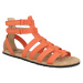 Barefoot dámske sandále Koel - Aurelia Napa Coral oranžové