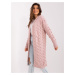 Light pink cardigan with wool