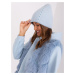Women's winter hat light blue color