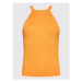 Vero Moda Top Sofi 10263014 Oranžová Slim Fit