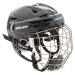 Bauer RE-AKT 150 Helmet Combo SR Čierna Hokejová prilba