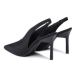 Calvin Klein Sandále Geo Stil Slingback Pump HW0HW01452 Čierna