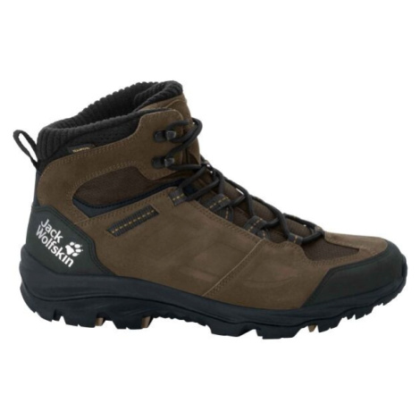 Jack Wolfskin VOJO 3 WT TEXAPORE MID M Pánska treková obuv, hnedá, veľkosť